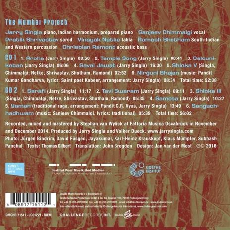 The Mumbai Project - CD Audio di Jarry Singla - 2