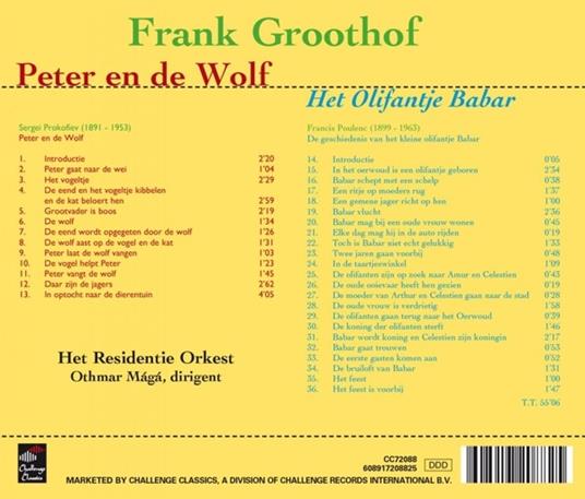 Peter En De Wolf - CD Audio di Frank Groothof - 2