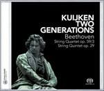 Quartetto per archi op.59/3 - Quintetto op.29 - SuperAudio CD di Ludwig van Beethoven,Kuijken String Quartet,Kuijken String Quintet