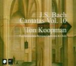 Cantate vol.10 - CD Audio di Johann Sebastian Bach,Ton Koopman,Amsterdam Baroque Orchestra