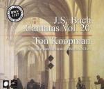 Cantate vol.20 - CD Audio di Johann Sebastian Bach,Ton Koopman,Amsterdam Baroque Orchestra