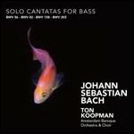 Cantate per solo basso - CD Audio di Johann Sebastian Bach,Ton Koopman,Amsterdam Baroque Orchestra