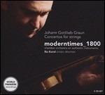 Concerti per archi - CD Audio di Johann Gottlieb Graun