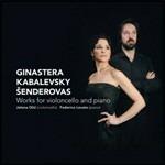 Musica per violoncello e pianoforte - CD Audio di Alberto Ginastera,Dmitri Kabalevsky,Anatolijus Senderovas,Jelena Ocic,Federico Lovato