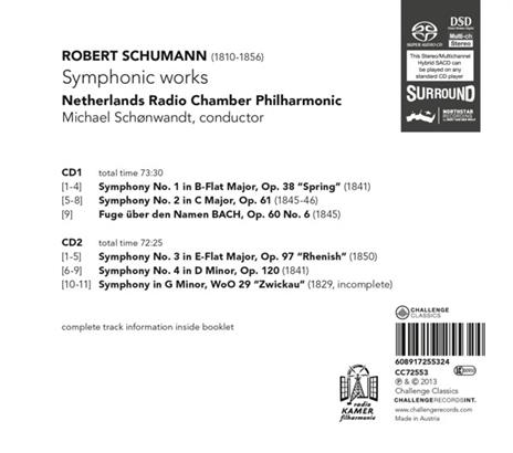 Symphonic Works - SuperAudio CD di Robert Schumann - 2