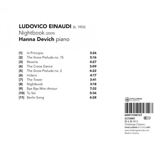 Nightbook - CD Audio di Ludovico Einaudi,Hanna Devich - 3