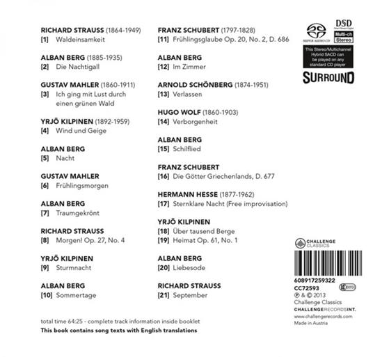 Schone Welt, Wo Bist Du? - CD Audio di Julia-Michael Gees Kleiter - 2