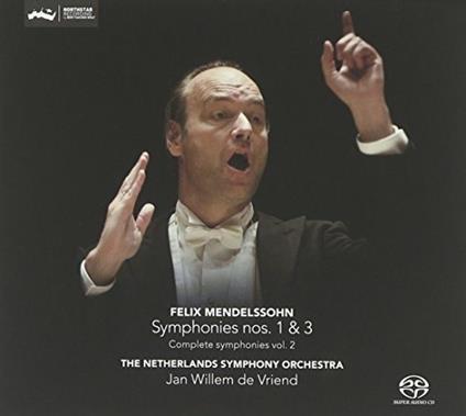 Symphonies 1 & 3 - SuperAudio CD di Felix Mendelssohn-Bartholdy