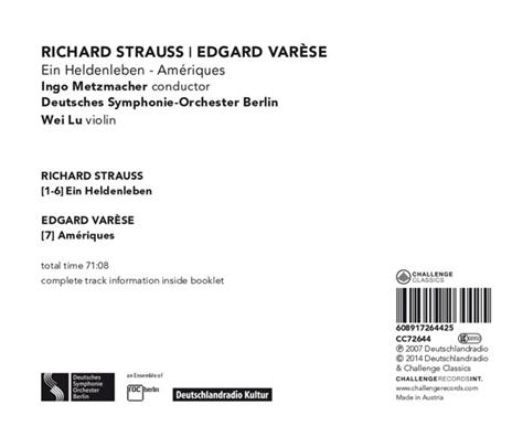Ein Heldenleben - CD Audio di Richard Strauss - 2