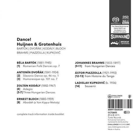 Dance! - CD Audio di Huijnen-Grotenhuis - 3