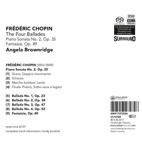 4 Ballate - CD Audio di Frederic Chopin - 3