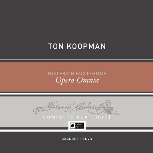 Opera Omnia. Buxtehude Collector's Box - CD Audio + DVD di Dietrich Buxtehude,Ton Koopman