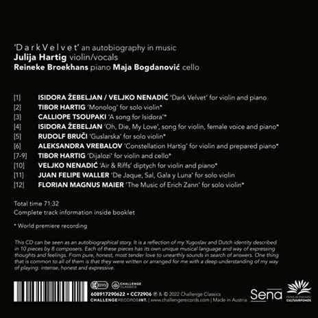 Dark Velvet - CD Audio di Julija Hartig - 2
