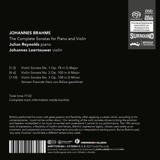 Brahms: The... -Sacd- - SuperAudio CD di Johannes Brahms - 2