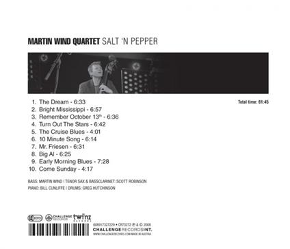Salt 'n Pepper - CD Audio di Martin Wind