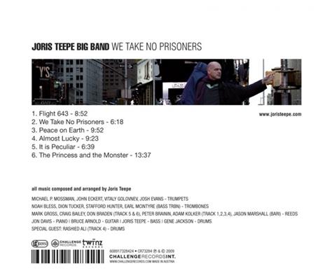 We Take No Prisoners - CD Audio di Joris Teepe - 2