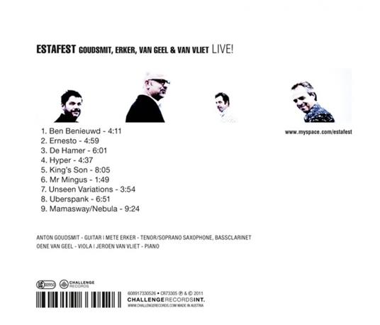 Live - CD Audio di Estafest