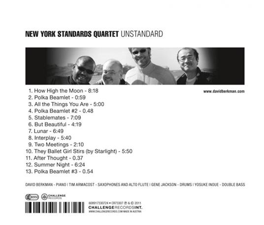 Unstandard - CD Audio di New York Standard Quartet