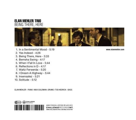 Being There Here - CD Audio di Elan Mehler - 2