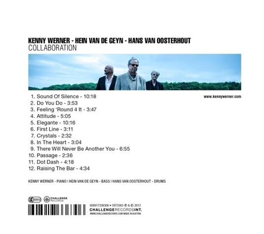 Collaboration - CD Audio di Kenny Werner,Hein Van de Geyn,Hans Van Oosterhout - 2