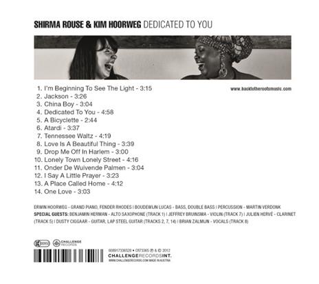 Dedicated To You - CD Audio di Shirma-Kim Hoorweg Rouse - 2