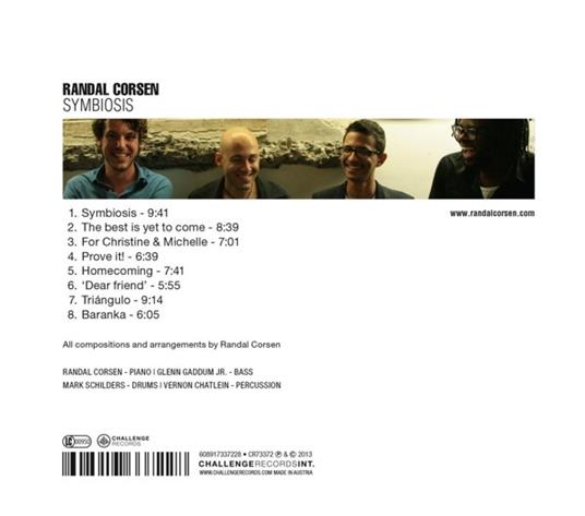 Symbiosis - CD Audio di Randal Corsen