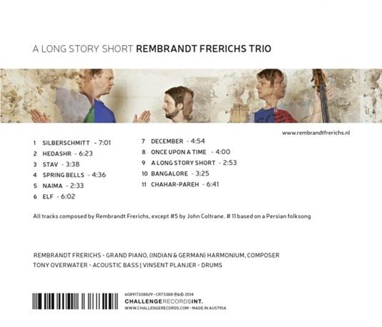 A Long Story Short - CD Audio di Rembrandt Frerichs - 2
