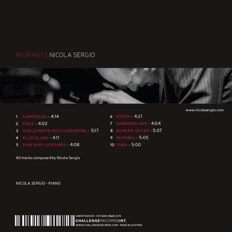 Migrants - CD Audio di Nicola Sergio - 2