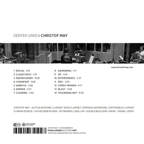 Deeper Green - CD Audio di Christof May - 2