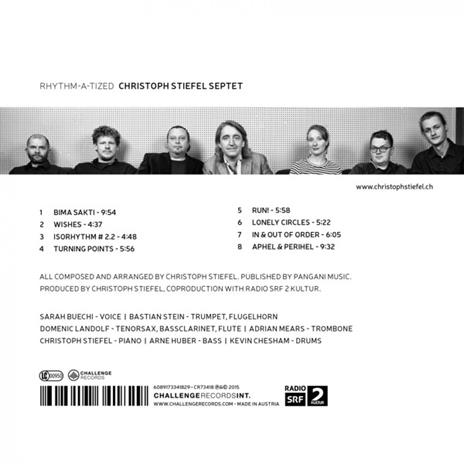 Rhythm a Tized - CD Audio di Cristoph Stiefel - 2