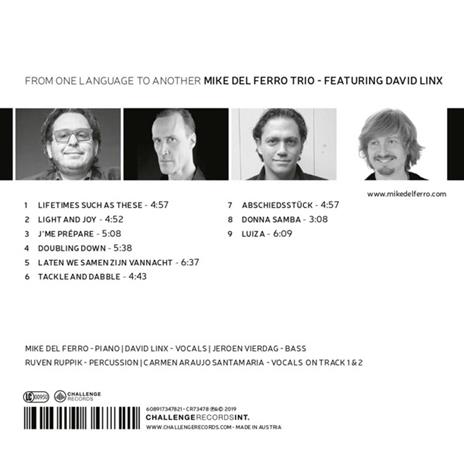 From One Language to Another - CD Audio di Mike Del Ferro - 2