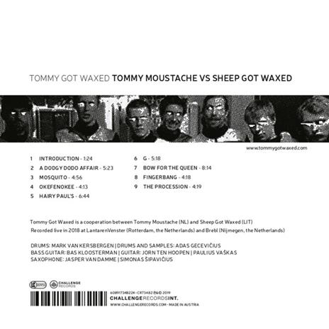 Tommy Got Waxed - CD Audio di Tommy Moustache-Sheep Got Waxed - 2