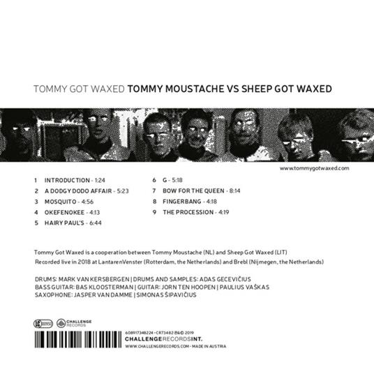 Tommy Got Waxed - CD Audio di Tommy Moustache-Sheep Got Waxed - 2