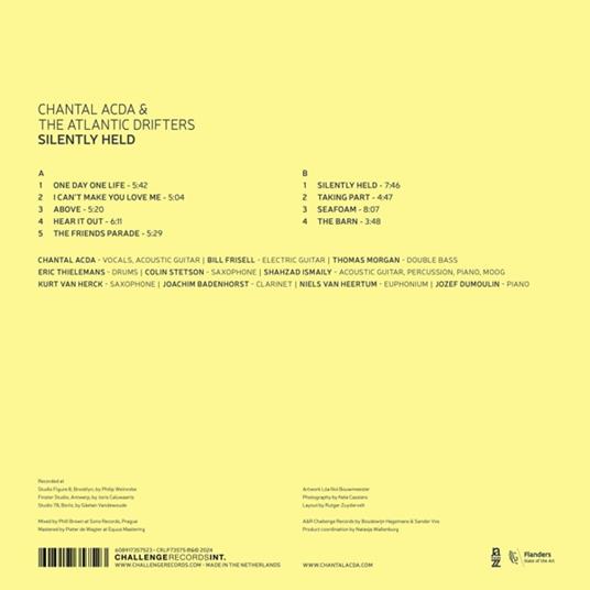 Silently Held - Vinile LP di Chantal Acda,Atlantic Drifters - 2