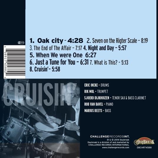 Cruisin - CD Audio di Eric Ineke - 3