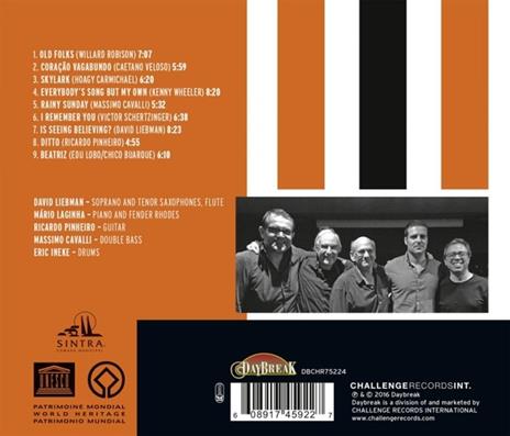 Is Seeing Believing? - CD Audio di David Liebman,Mario Laginha,Massimo Cavalli,Eric Ineke,Qui Pinheiro - 2