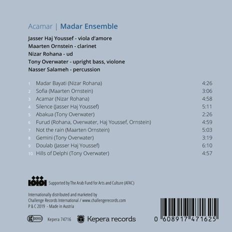 Acamar - CD Audio di Madar Ensemble - 2
