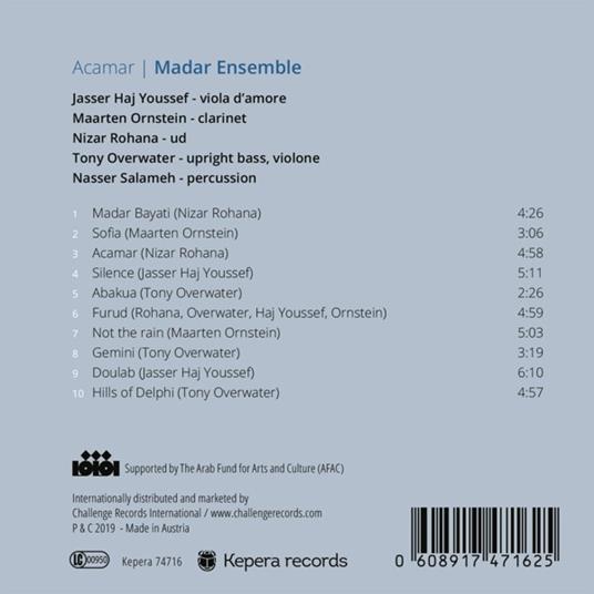 Acamar - CD Audio di Madar Ensemble - 2