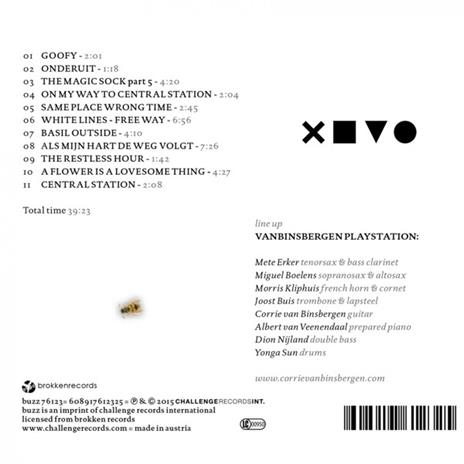 Live - CD Audio di Van Binsbergen Playstation - 2