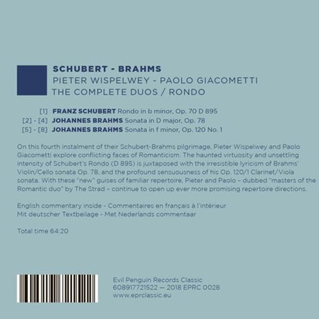 The Complete Duos & Rondo - CD Audio di Franz Schubert - 2