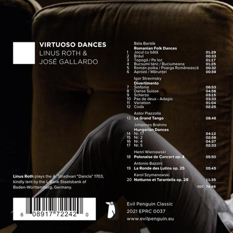 Virtuoso Dances - CD Audio di Linus & Jose Gallardo Roth - 2