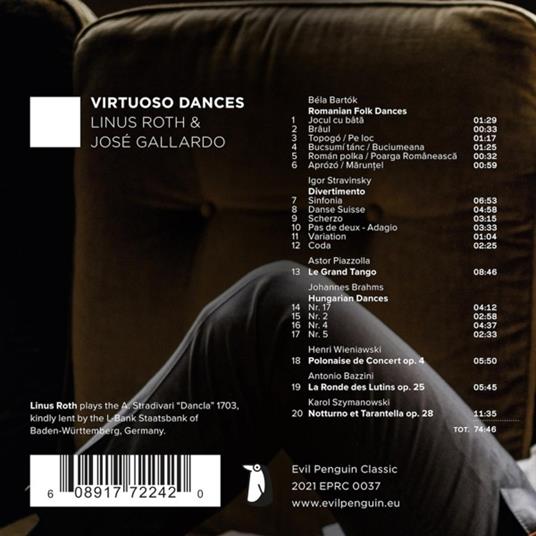 Virtuoso Dances - CD Audio di Linus & Jose Gallardo Roth - 2