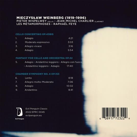 Weinberg - CD Audio di Les Metamorphoses - Pieter Wispelwey - Jean-Michel Charlier - 2