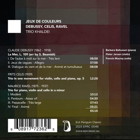 Jeux De Couleurs - CD Audio di Trio Khaldei - 2