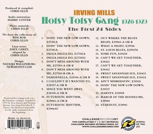 First 24 Sides - CD Audio di Mills Irving - 2
