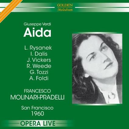 Aida - CD Audio di Giuseppe Verdi,Jon Vickers,Leonie Rysanek