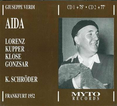 Aida (1871) (in tedesco) - CD Audio di Giuseppe Verdi
