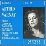 Recital - CD Audio di Astrid Varnay