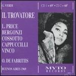 Il Trovatore - CD Audio di Giuseppe Verdi,Leontyne Price,Carlo Bergonzi,Fiorenza Cossotto,Piero Cappuccilli,Oliviero De Fabritiis