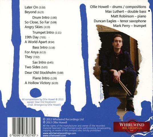 Sutures and Stitches - CD Audio di Ollie Howell - 2